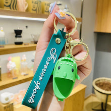 Load image into Gallery viewer, Shark Slipper 3D Keychain - Tinyminymo

