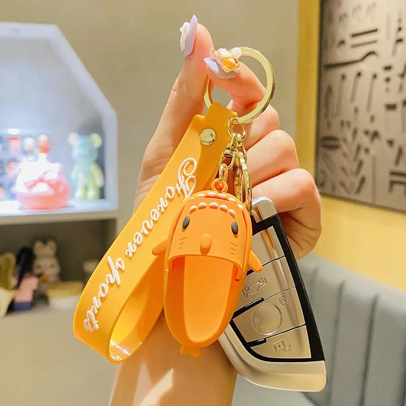 Shark Slipper 3D Keychain - Tinyminymo