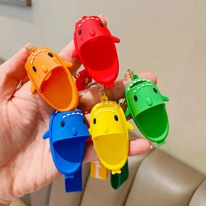 Shark Slipper 3D Keychain - Tinyminymo