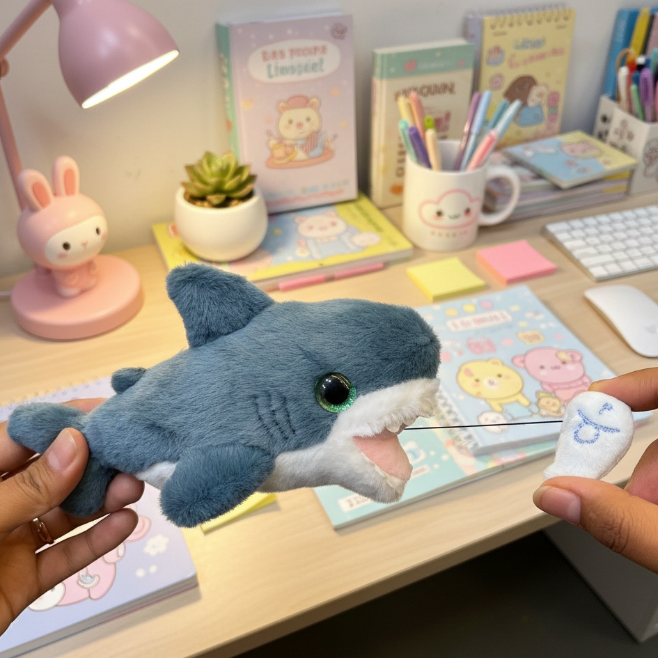 A Small Fish being Pulled Out of a Shark's Mouth - Tinyminymo