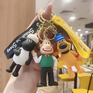 Shaun the Sheep 3D Keychain - Tinyminymo