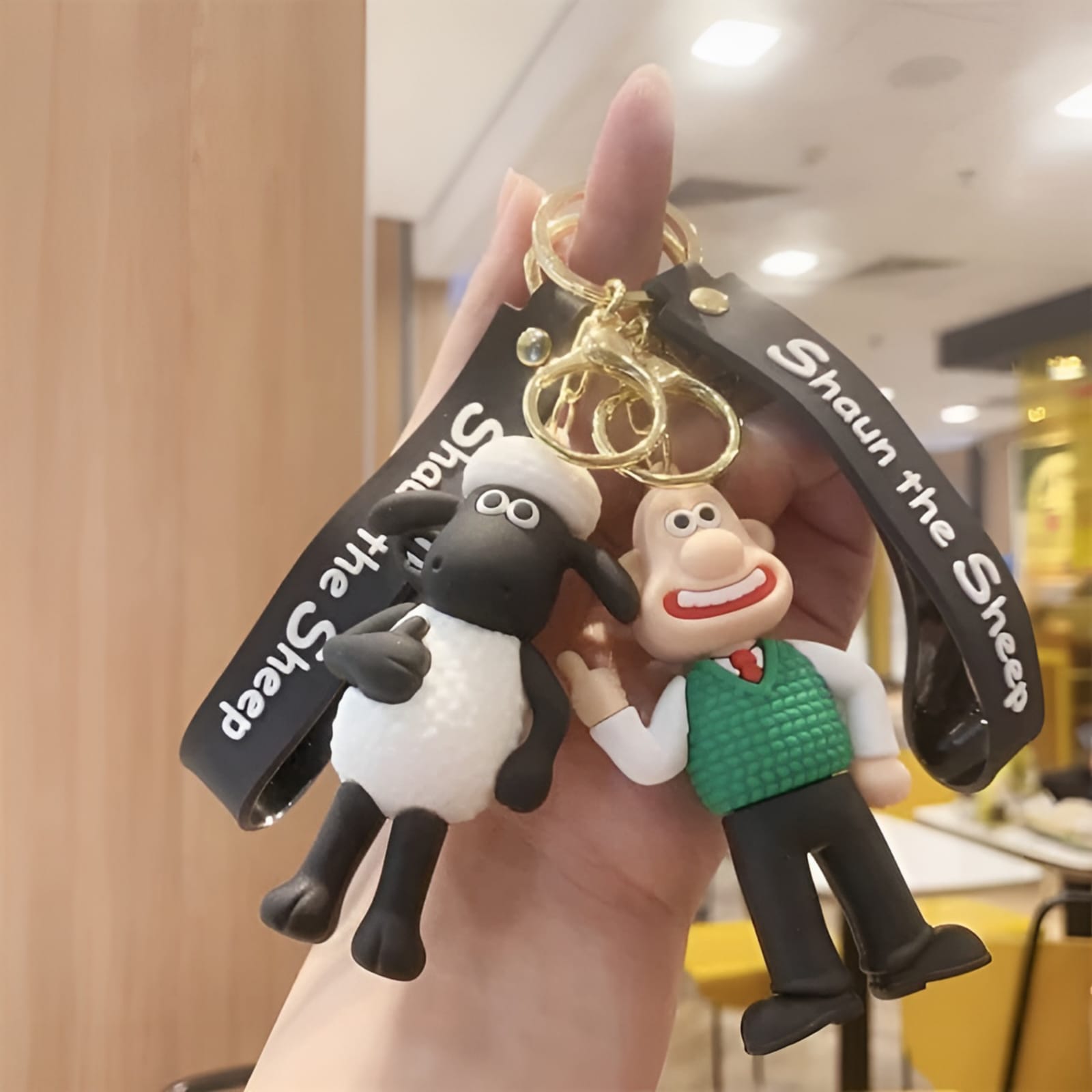 Shaun the Sheep 3D Keychain - Tinyminymo