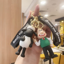 Load image into Gallery viewer, Shaun the Sheep 3D Keychain - Tinyminymo
