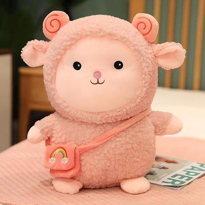 Sheep with Sling Bag Soft Toy - Tinyminymo