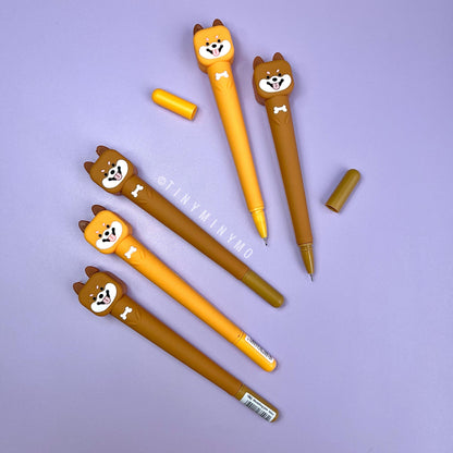 Cute Shiba Inu Gel Pen - Tinyminymo