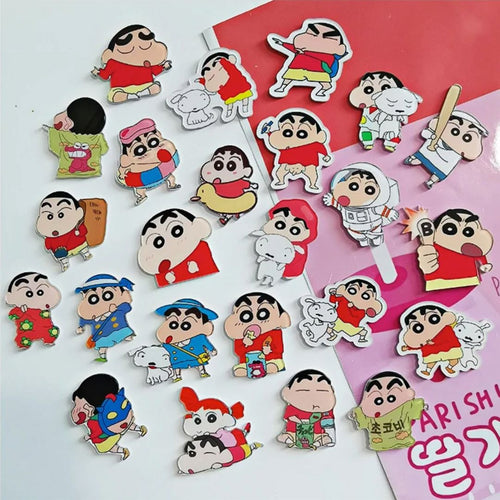 Shin Chan Acrylic Badges - Tinyminymo