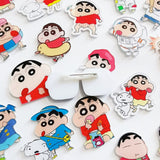 Shin-Chan Acrylic Badges