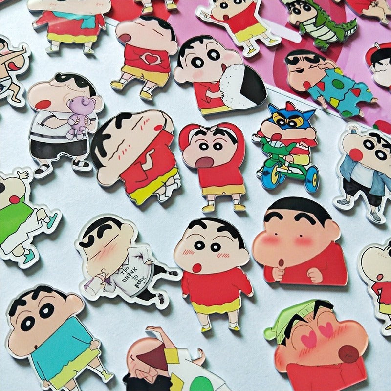 Shin Chan Acrylic Badges - Tinyminymo