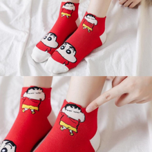 Load image into Gallery viewer, Shin-chan Character Socks - Tinyminymo
