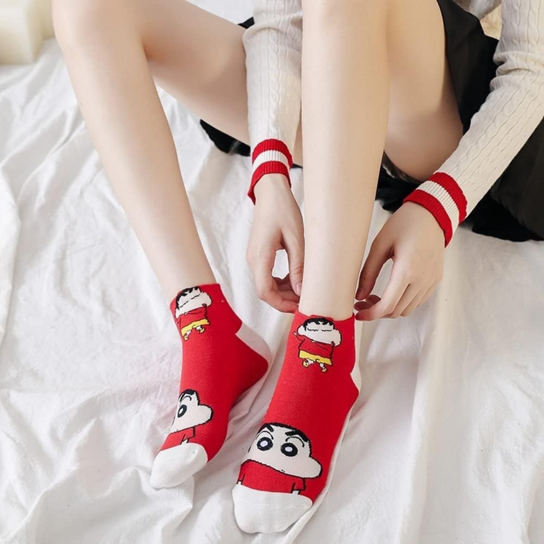 Shin-chan Character Socks - Tinyminymo