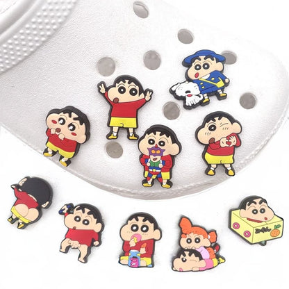 Shin-chan Crocs Decoration - Set of 4 - Tinyminymo
