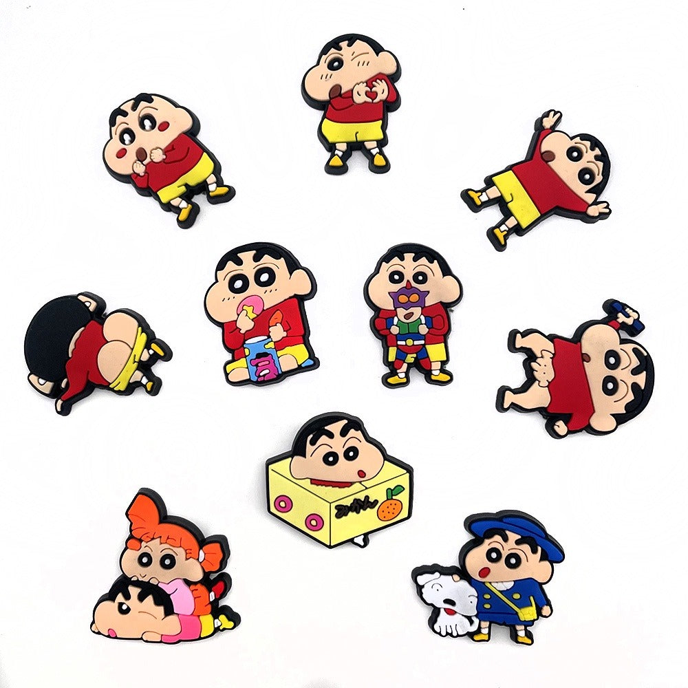 Shin-chan Crocs Decoration - Set of 4 - Tinyminymo