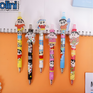 All Variants of Shin-chan Gel Pens - Tinyminymo 