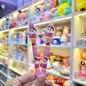 Two Pink Shin-chan themed Pens - Tinyminymo