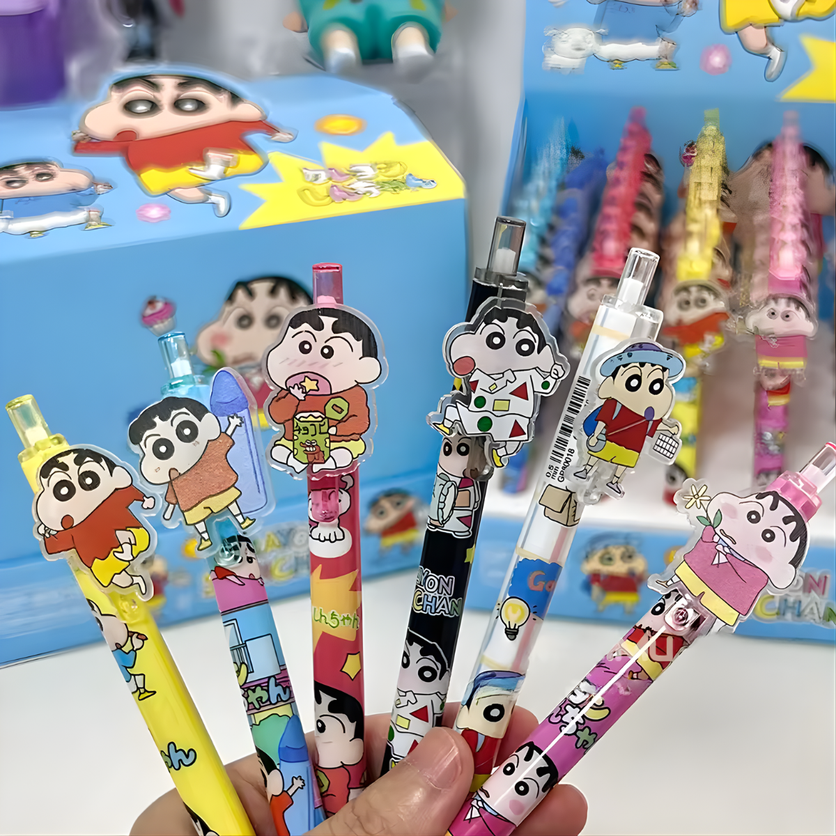 Colorful Shin-chan Gel Pens - Tinyminymo