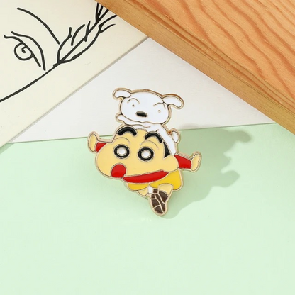 Shin-chan Lapel Pin - Tinyminymo