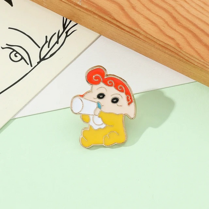 Shin-chan Lapel Pin - Tinyminymo