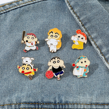 Buy Shin-chan Lapel Pin Online in India