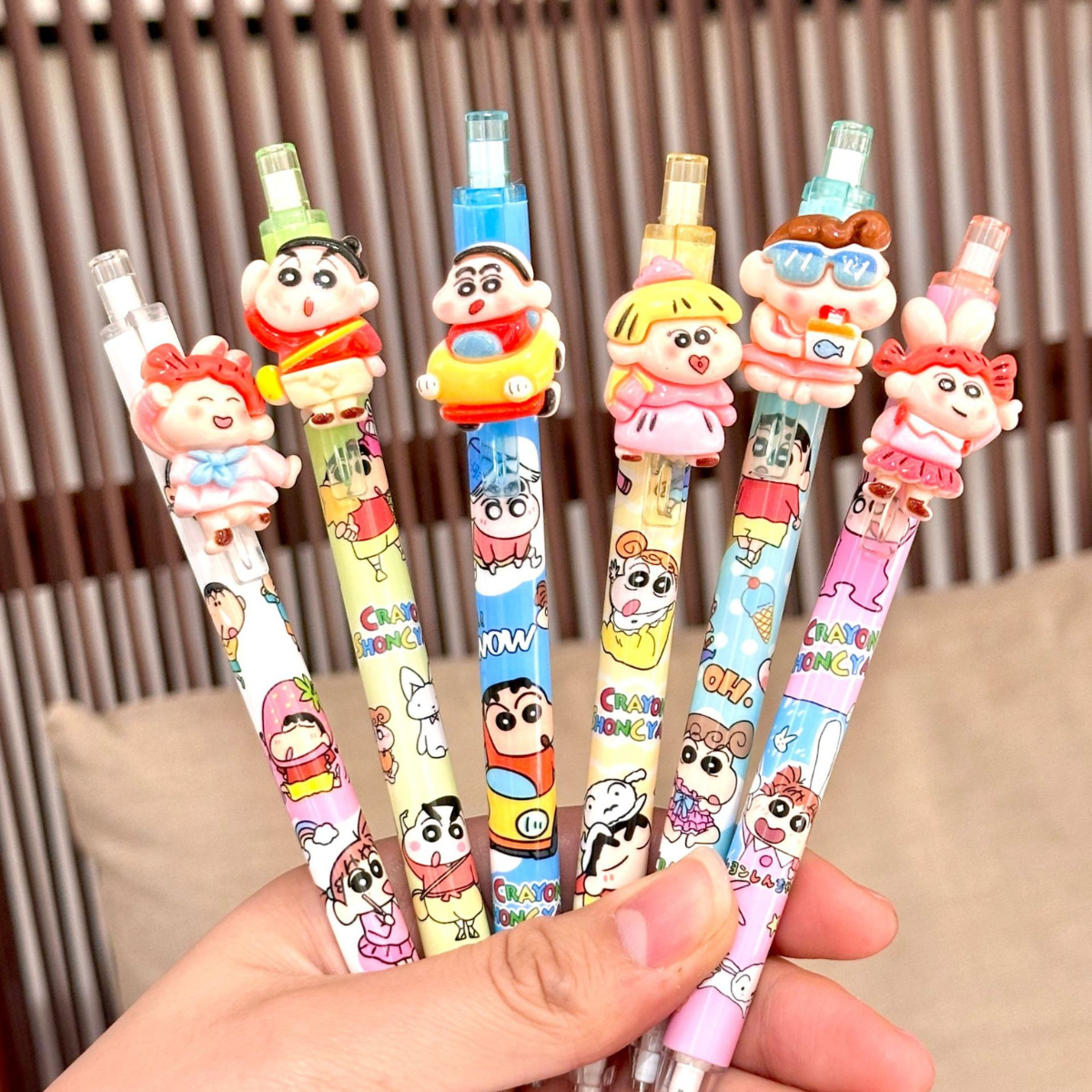 Six Designs of Shin-chan Pencils - Tinyminymo