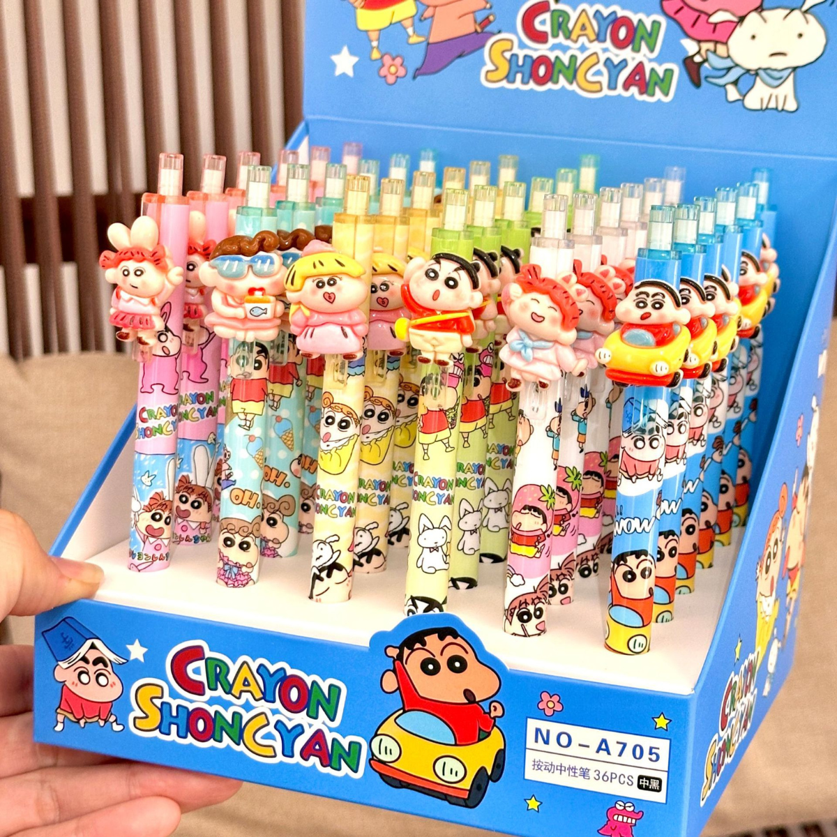 Display Box of Shin-chan Pencils - Tinyminymo