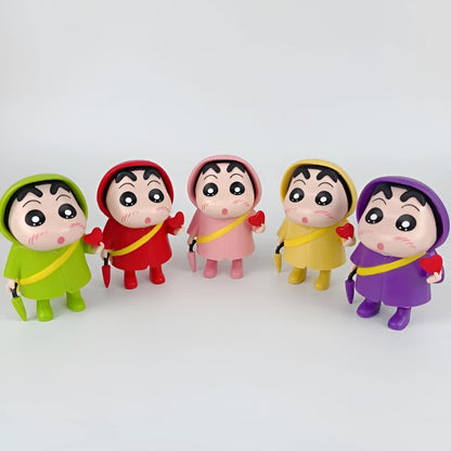 Shin-chan in Raincoat Action Figure - Tinyminymo