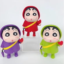 Load image into Gallery viewer, Shin-chan in Raincoat Action Figure - Tinyminymo
