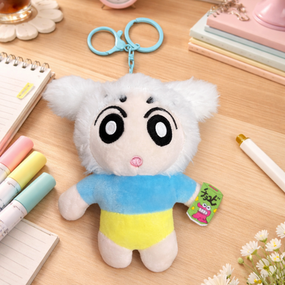 Blue Color Shiro Cosplay Shin-chan Keychain - Tinyminymo