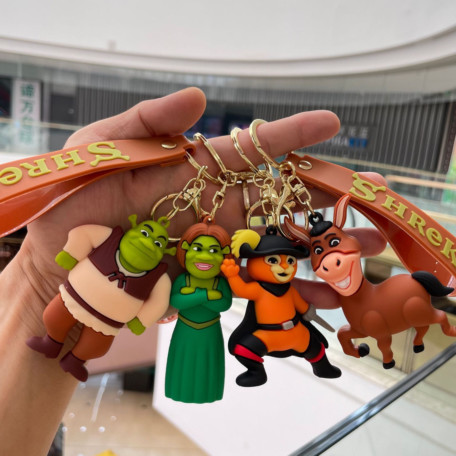 Shrek Key Rack Shrek 3D Keychain online from Tinyminymo