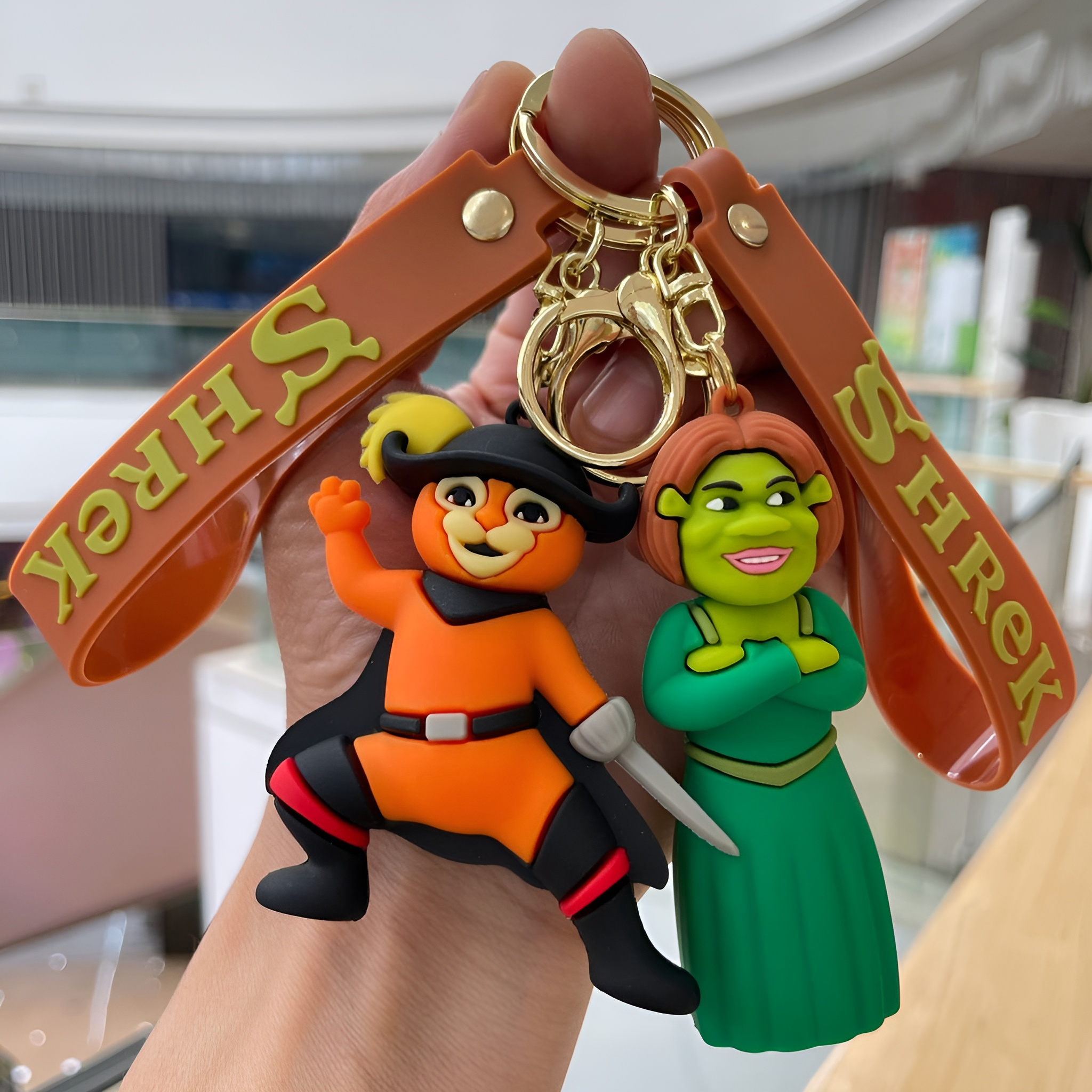Shrek 3D Keychain - Tinyminymo