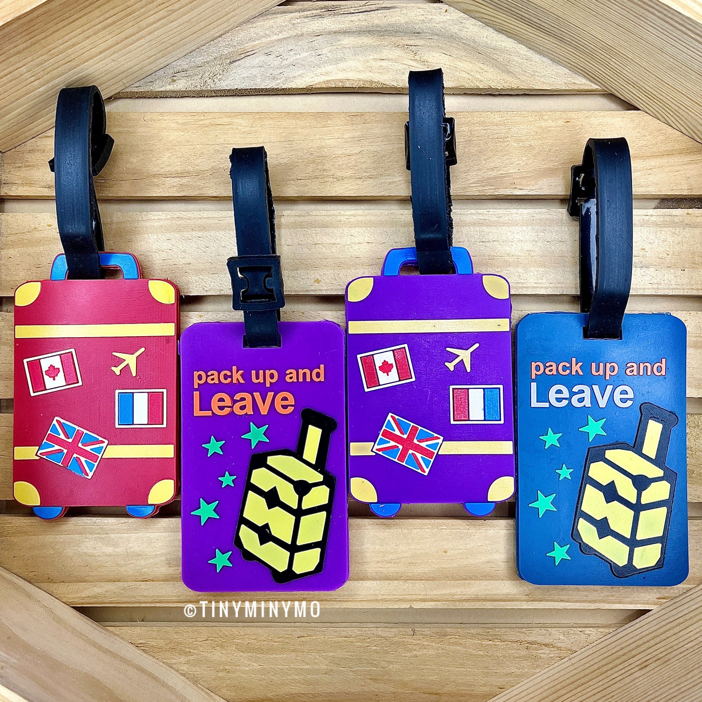 Silicone Luggage Tags - Tinyminymo