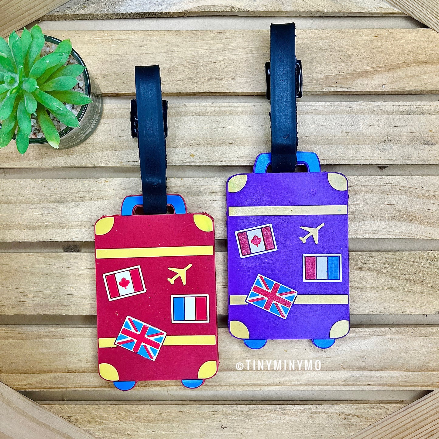 Silicone Luggage Tags - Tinyminymo