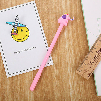Sitting Elephant Gel Pen - Tinyminymo