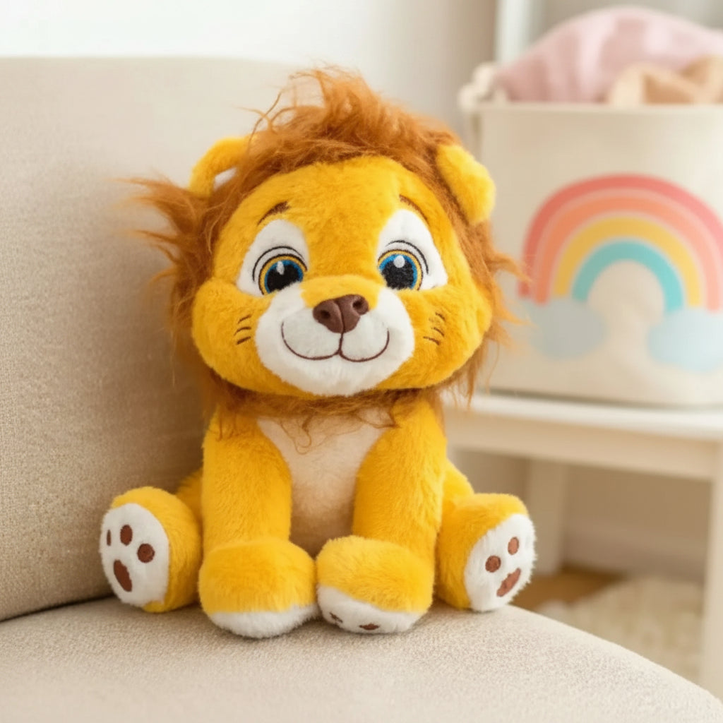 Sitting Lion Soft Toy - Tinyminymo