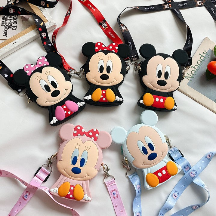 Sitting Minnie and Mickey Sling Bag - Tinyminymo
