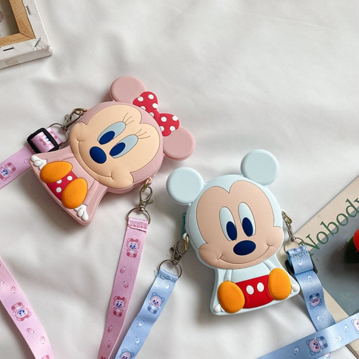 Sitting Minnie and Mickey Sling Bag - Tinyminymo