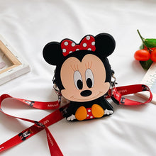 Load image into Gallery viewer, Sitting Minnie and Mickey Sling Bag - Tinyminymo
