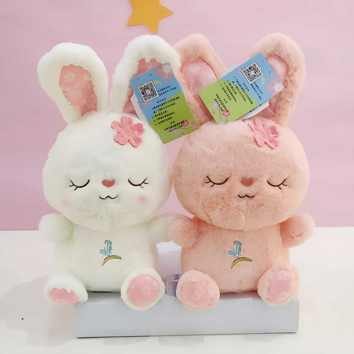 Sleeping Bunny Soft Toy - Tinyminymo