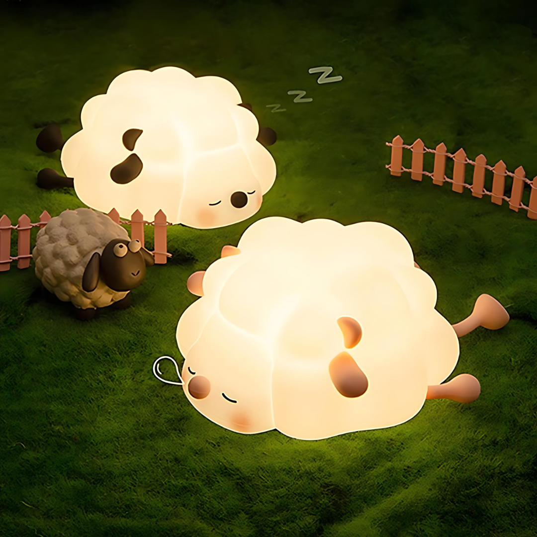 Sleeping Sheep Silicone Light - Tinyminymo