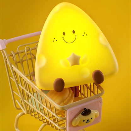 Smiling Cheese Shaped Night Light - Tinyminymo