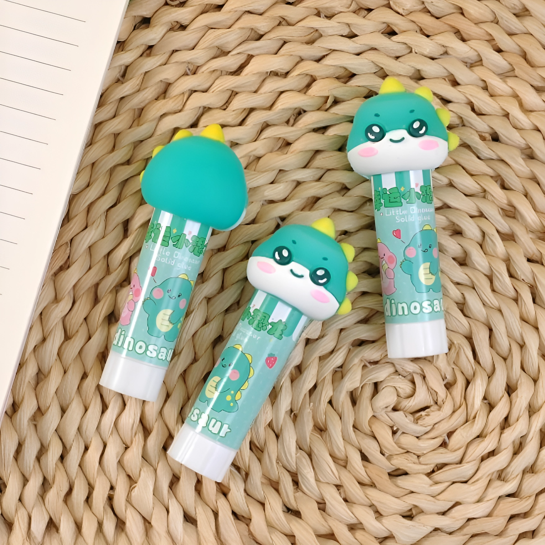 Smiling Dino Gluestick - Tinyminymo