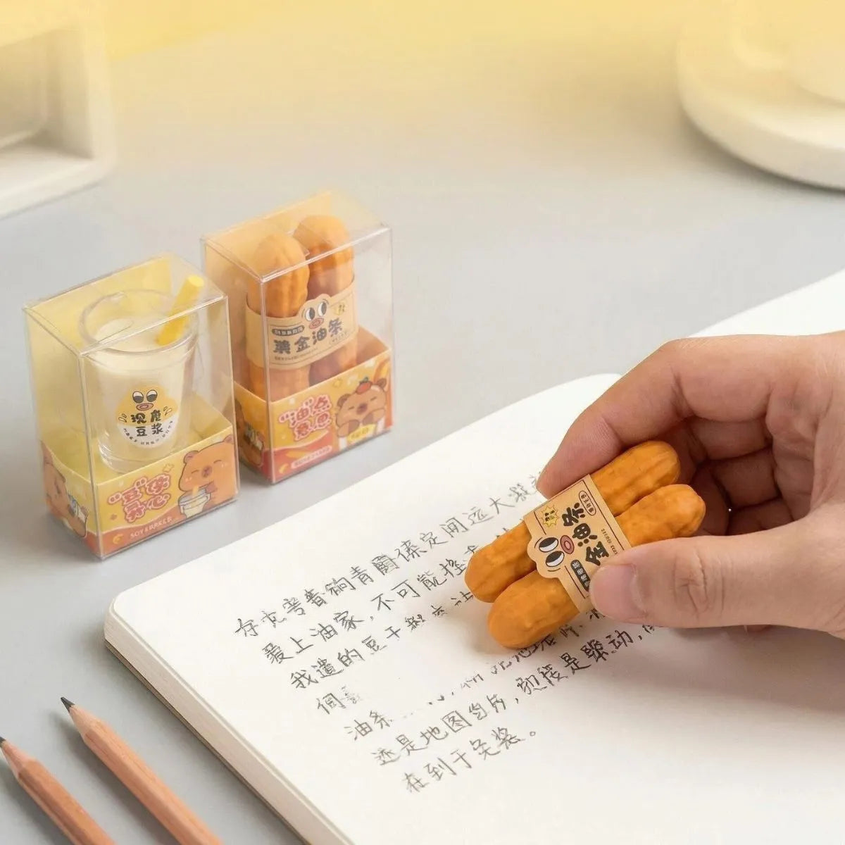 Miniature Snacks Erasers - Tinyminymo