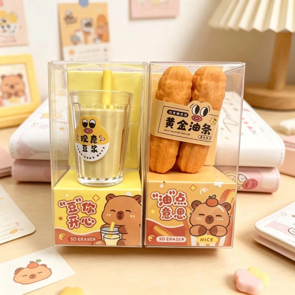 Snacks Shaped Erasers - Tinyminymo