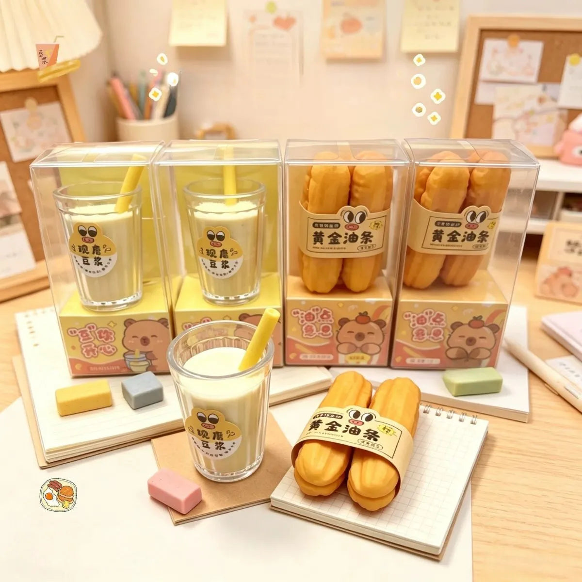 Snacks Erasers - Tinyminymo