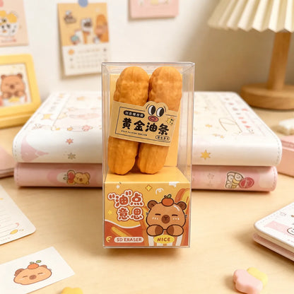 Cruller Stick Shaped Eraser - Tinyminymo