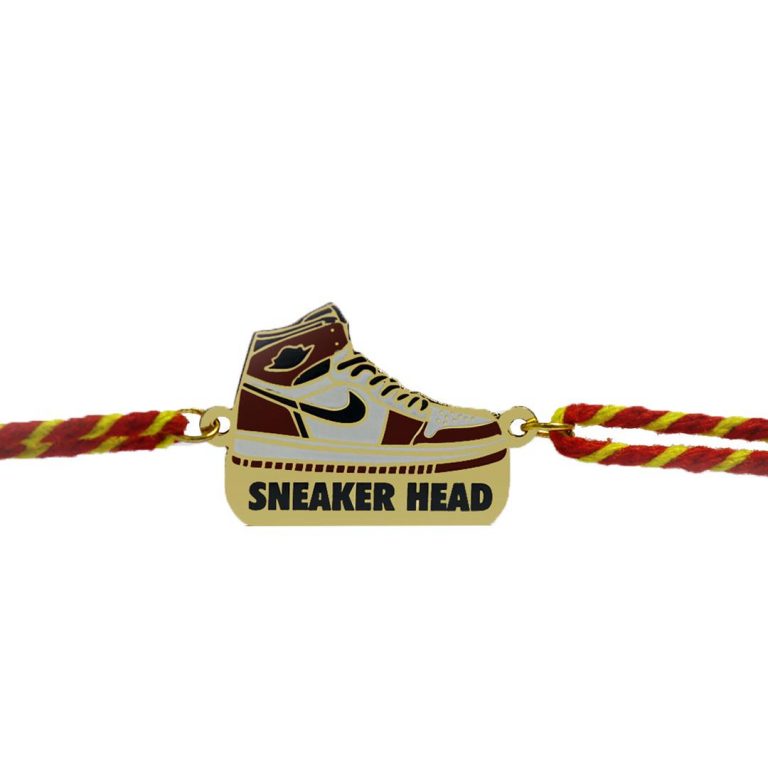 Sneaker Head Metal Rakhi - Tinyminymo