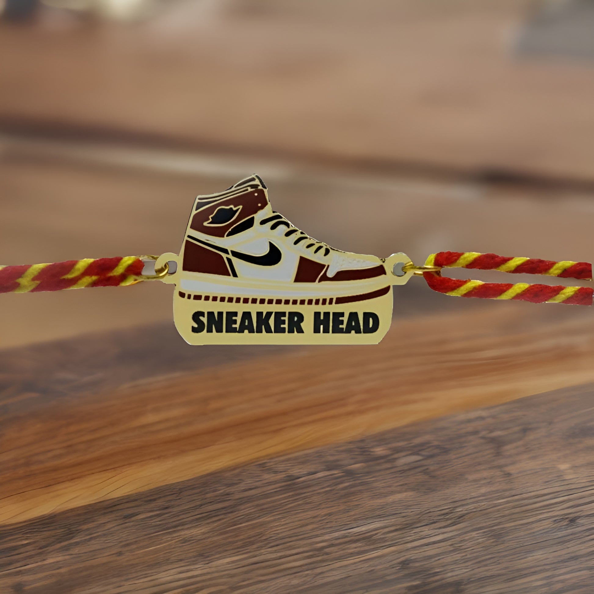 Sneaker Head Metal Rakhi - Tinyminymo