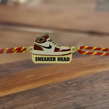 Sneaker Head Metal Rakhi - Tinyminymo