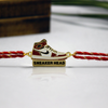 Sneaker Head Metal Rakhi