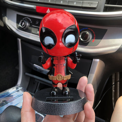 Solar Powered Superhero Bobblehead - Tinyminymo