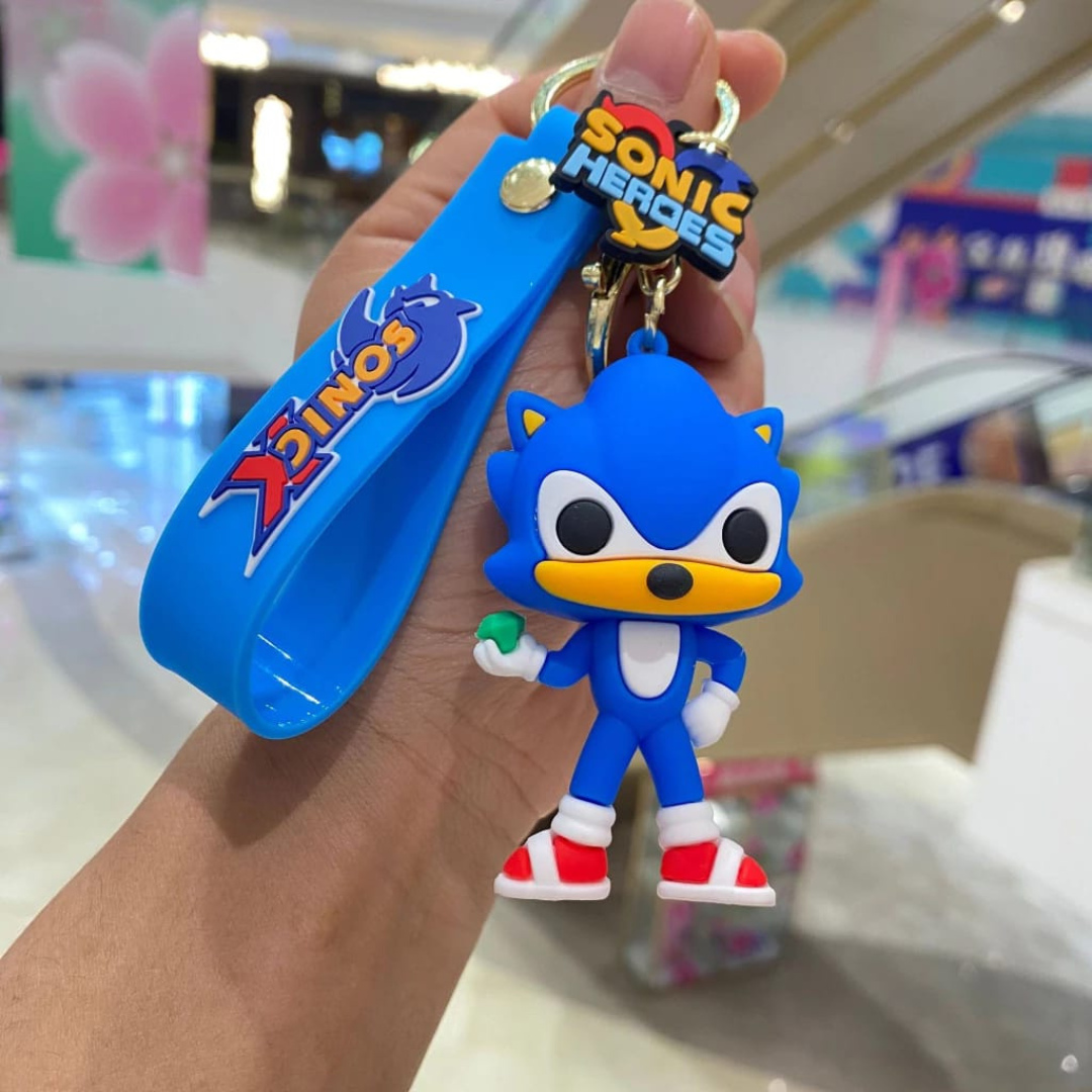 Sonic Heroes 3D Keychain  - Tinyminymo